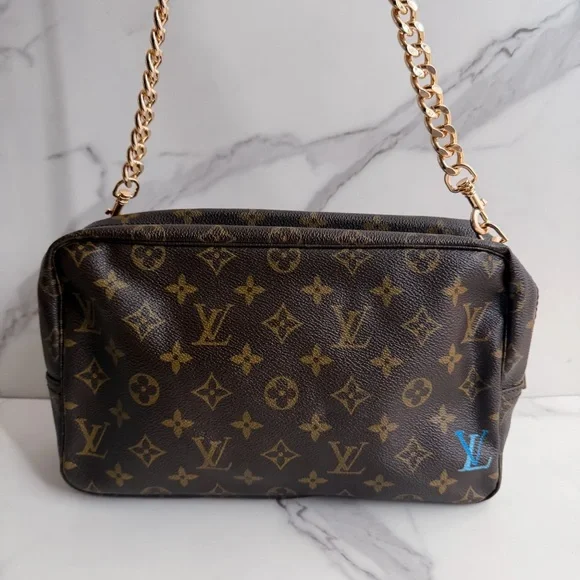 Louis Vuitton Monogram hand-painted crossbody ππ - Picture 4 of 14